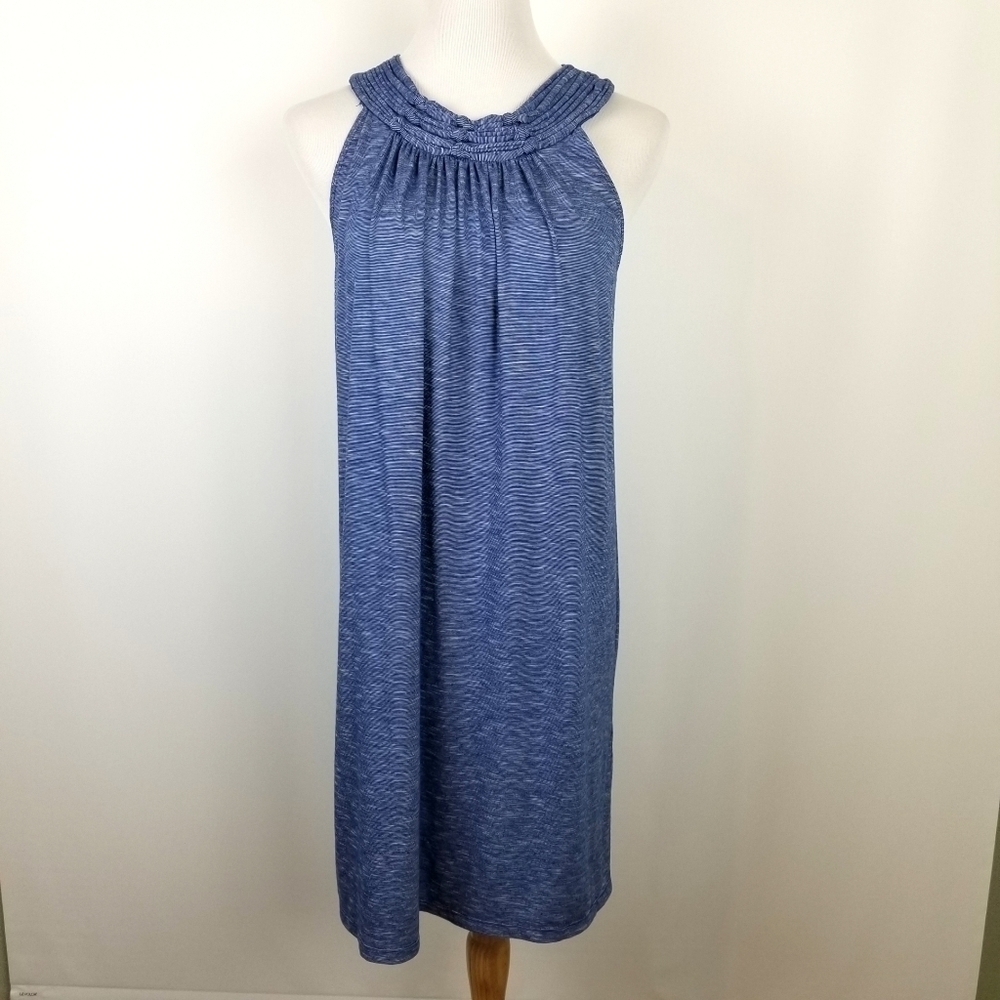 Max Studios blue  dress, sz M